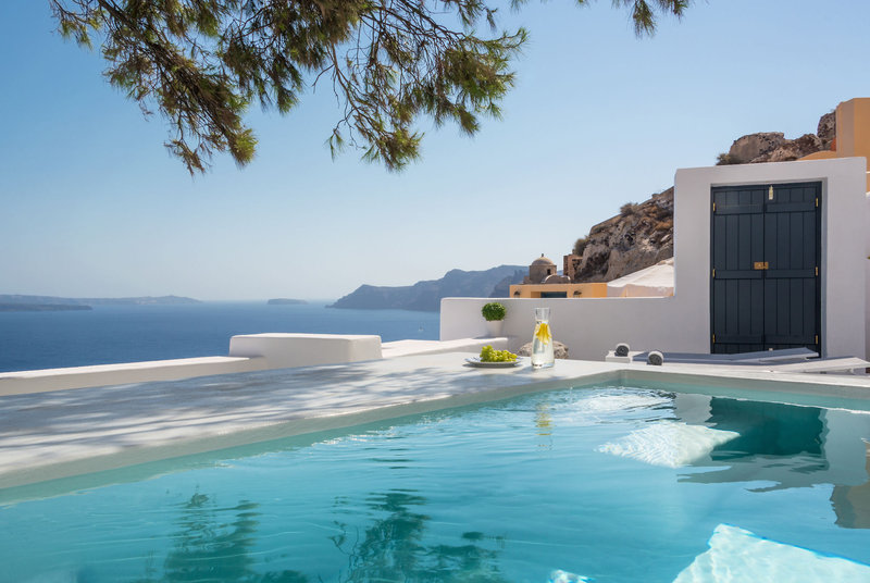 Pina Caldera Residence in Oia, Santorini Pool