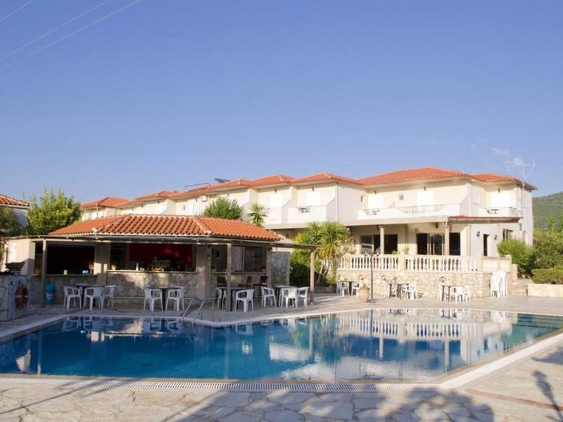 Hotel Elina in Perdika, Korfu Außenaufnahme