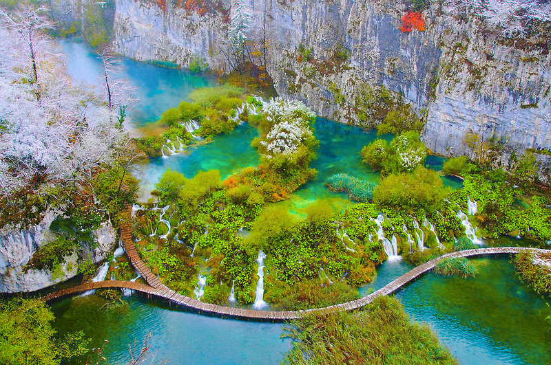 Bellevue in Plitvicka Jezera, Zadar (Kroatien) Pool