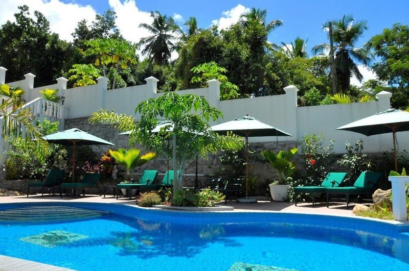 Hanneman Holiday Residence in Beau Vallon, Seychellen Pool