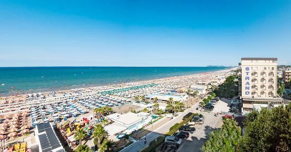 Strand in Riccione, Bologna Strand