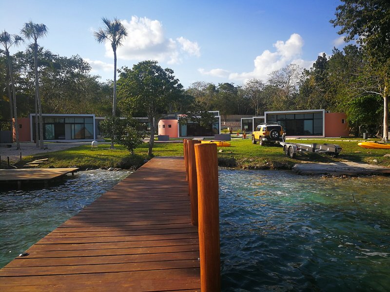 Bacalar 777 Hotel Boutique in Bacalar, Cancun Strand