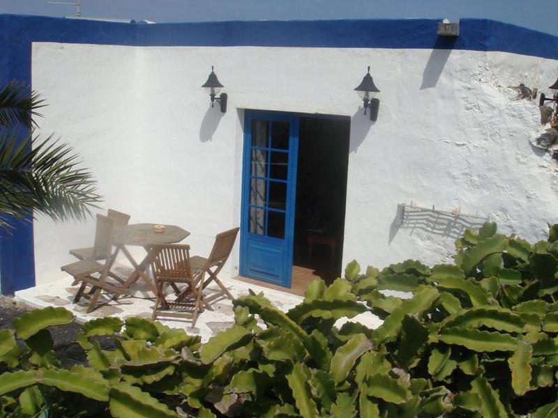Finca Las Laderas in Famara, Lanzarote Terasse