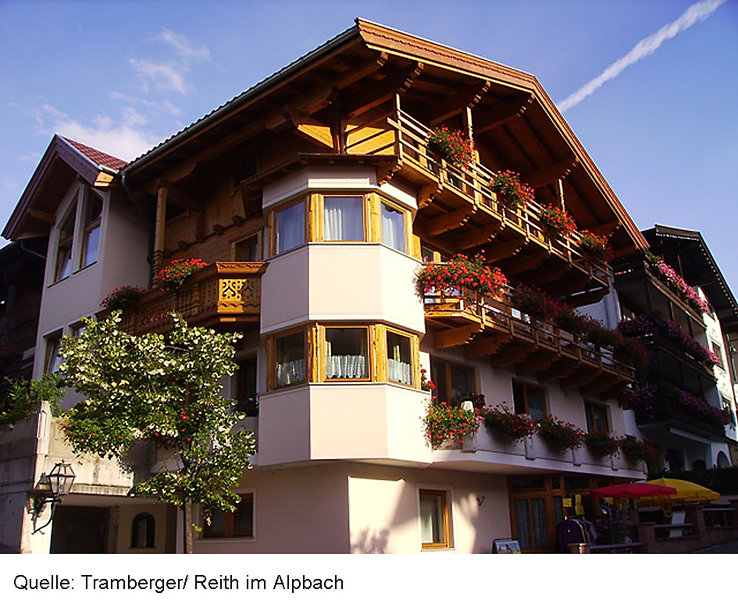 Pension Tramberger in Reith im Alpbachtal, Außenaufnahme