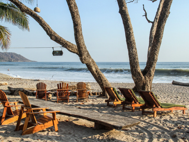 Hotel Tropico Latino in Santa Teresa, San Jose (Costa Rica) Strand