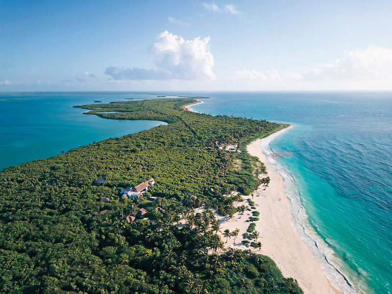 Casa Chable in Punta Allen, Cancun Landschaft