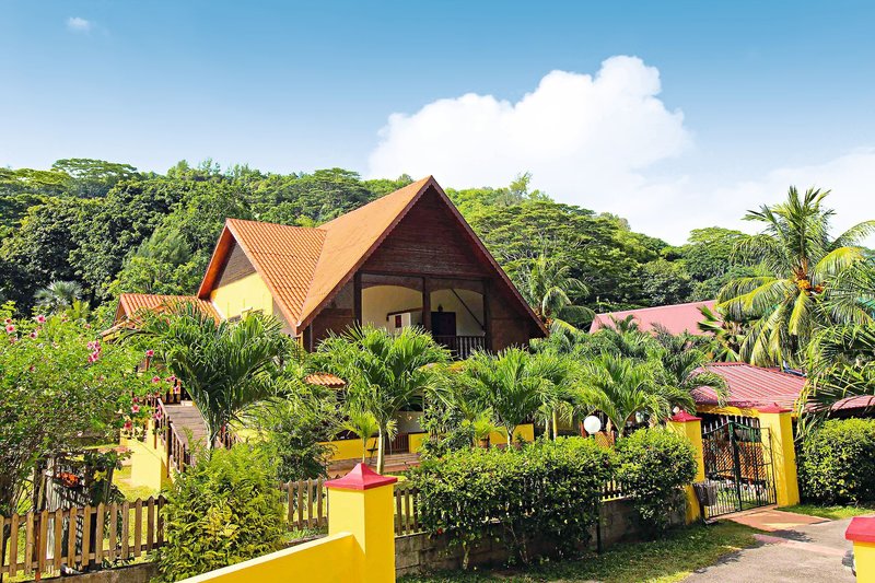 Takamaka Green Village in Takamaka (Mahé), Seychellen Garten
