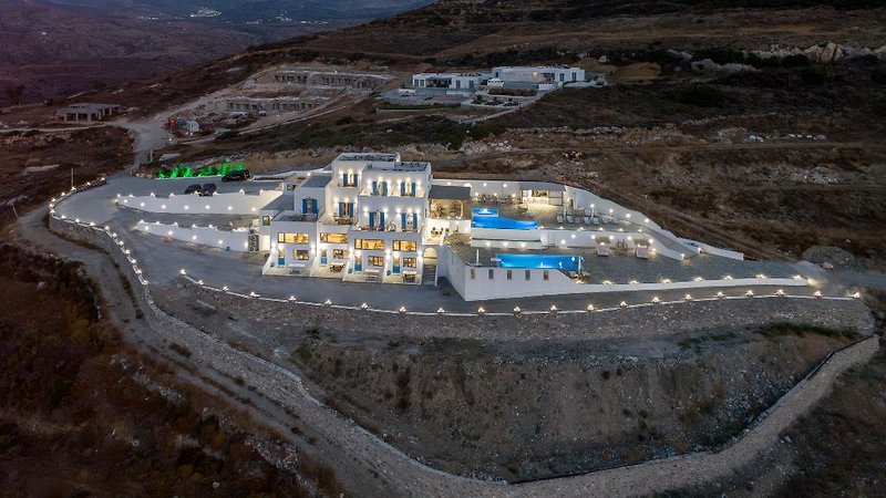Mandilaras Village in Naxos Stadt, Santorini Außenaufnahme