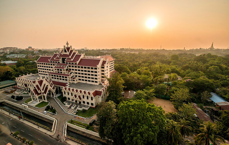 Rose Garden Hotel in Yangon, Rangun (Myanmar) Außenaufnahme