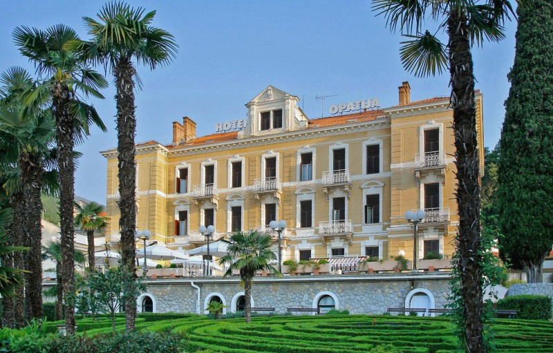 Hotel Opatija in Opatija, Rijeka (Kroatien) Außenaufnahme