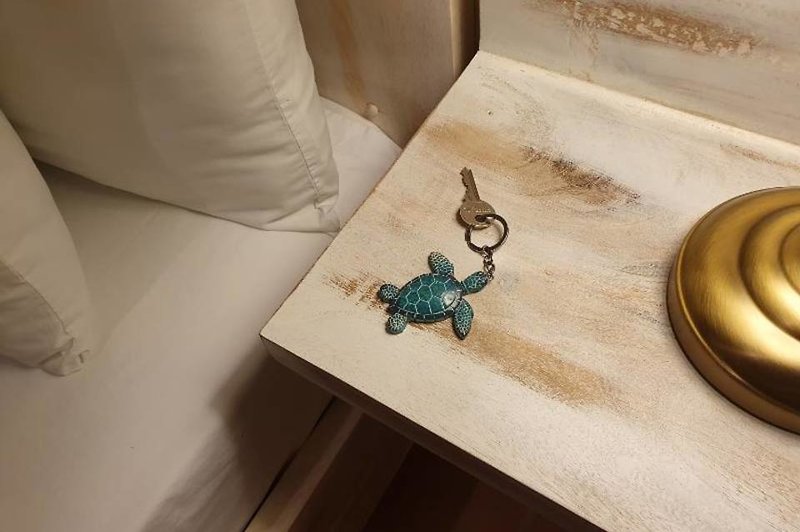 Hotel Bahia Punta Bonita in Las Terrenas, Punta Cana Badezimmer