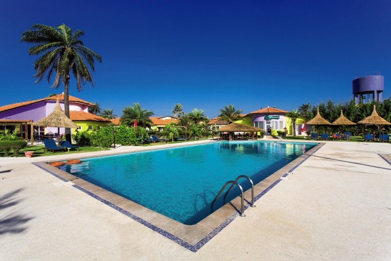 Djeliba Hotel und Spa in Kololi Beach, Banjul (Gambia) Pool