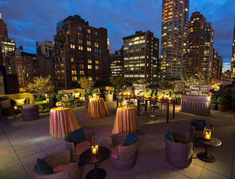 Kimpton Hotel Eventi in New York City, New York (John F Kennedy) Terasse