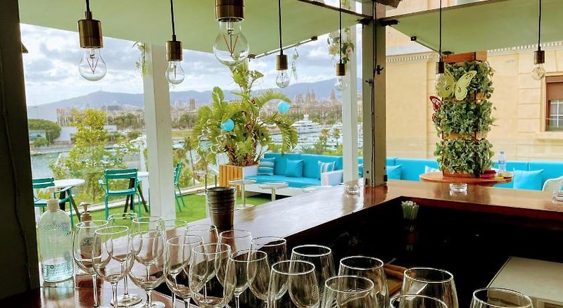 Hotel 54 Barceloneta in Barcelona, Barcelona Terrasse