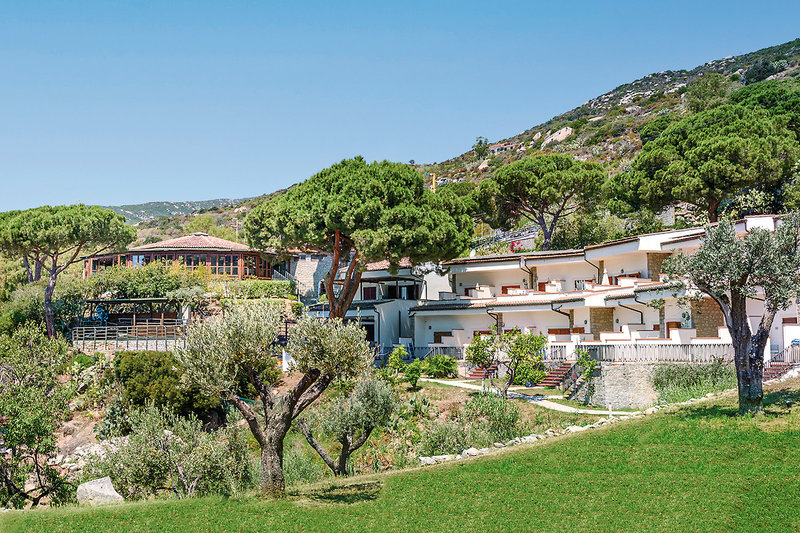 Baia Imperiale in Cavoli, Elba Island Landschaft