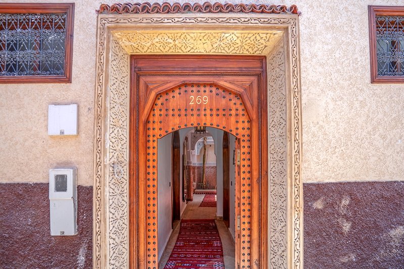 Riad Le Nid De Fatima in Marrakesch, Marrakesch (Marokko) Außenaufnahme