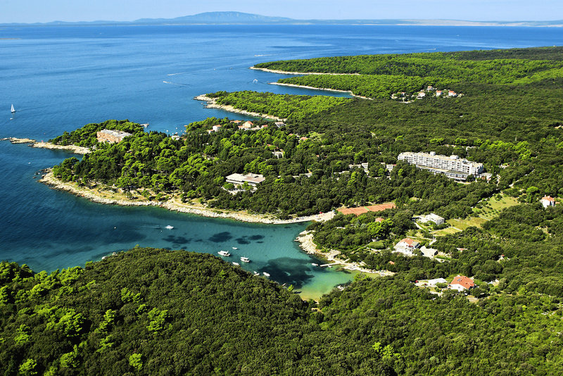 Eva Sunny Hotel und Residence by Valamar in Rab (Stadt), Rijeka (Kroatien) Außenaufnahme