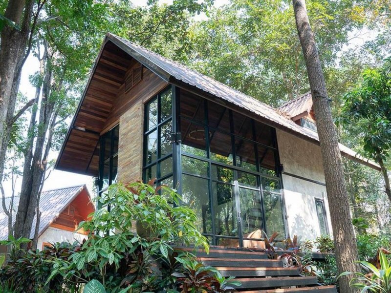Bhupimarn Garden House in Chom Thong, Chiang Mai Außenaufnahme