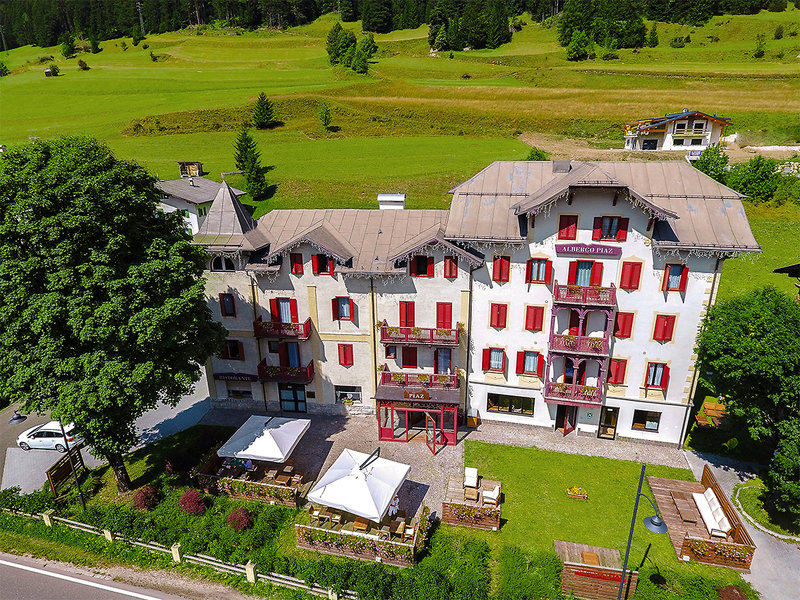 Hotel Piaz in Pera di Fassa, Venedig Garten