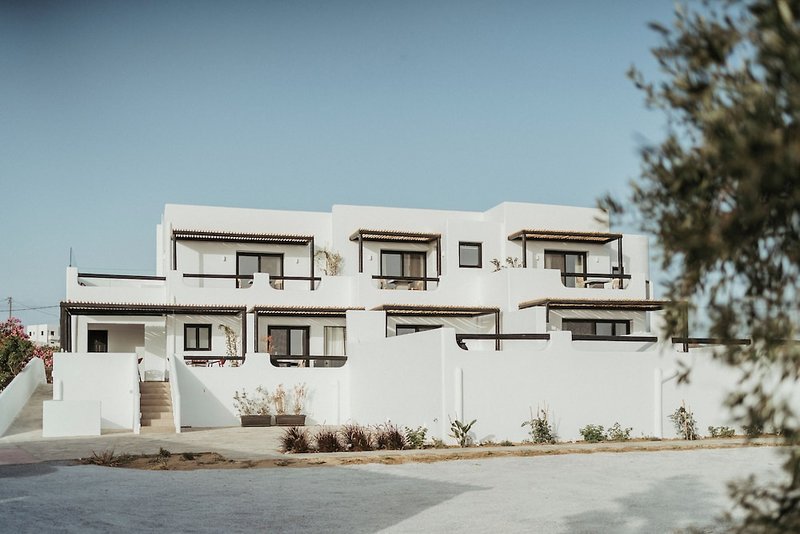 Lefteris Studios in Agia Anna, Santorini Außenaufnahme Lefteris Studios in Agia Anna, Santorini Außenaufnahme