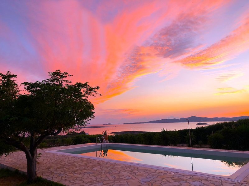Paros Villas in Aliki, Santorini Landschaft