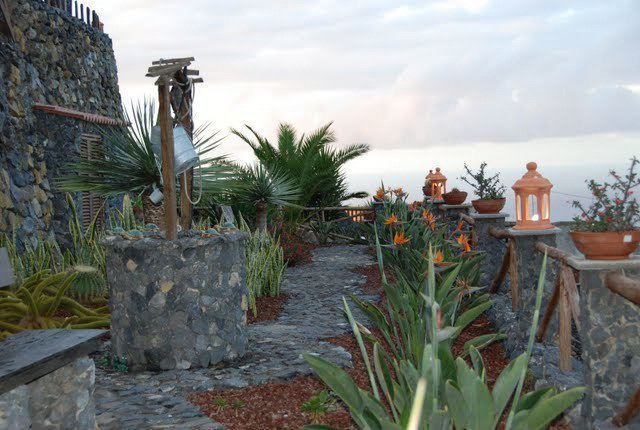 Casa los Verodes in Icod de los Vinos, Teneriffa Süd Terasse