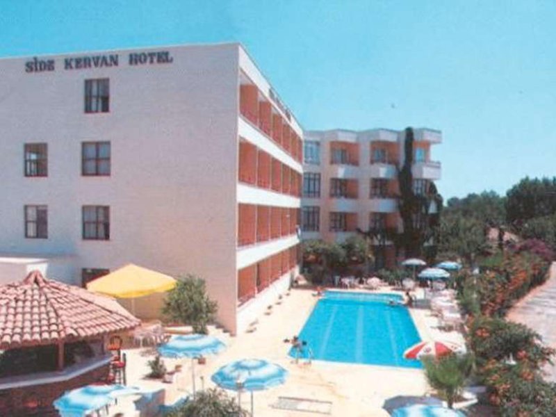 Side Kervan Hotel in Side, Antalya Außenaufnahme