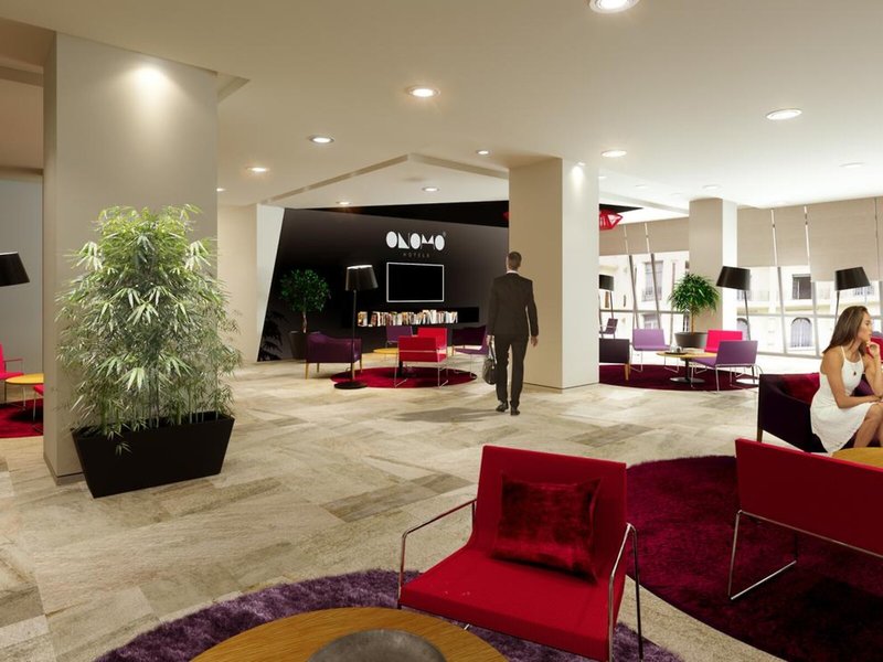Onomo Hotel Casablanca Sidi Maarouf in Casablanca, Casablanca (CMN) Lounge/Empfang
