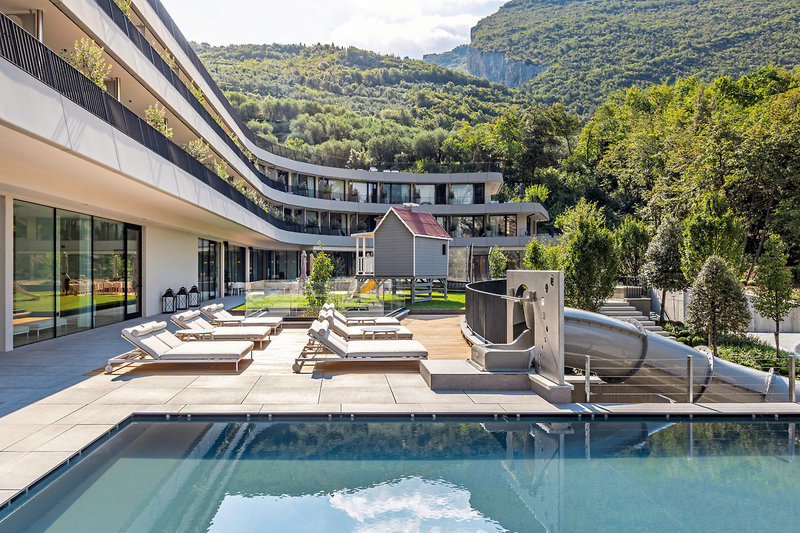 Hotel Gardea Soulfamily Resort in Torbole, Verona Pool