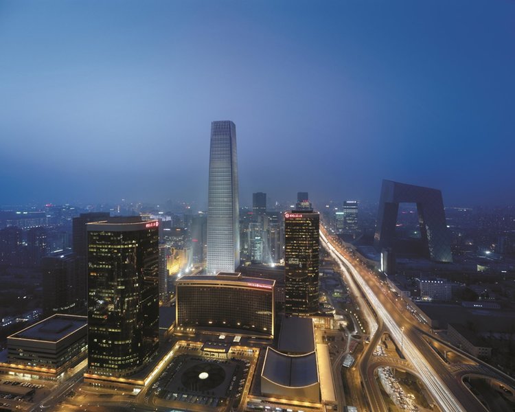 China World Summit Wing in Peking, Peking-Beijing (China) Außenaufnahme