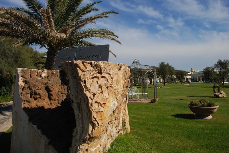 Hotel Alle Tamerici in Ladispoli, Rom-Fiumicino Garten