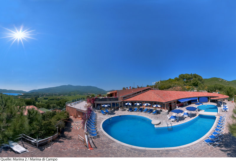 Hotel Marina 2 in Marina di Campo, Florenz Außenaufnahme