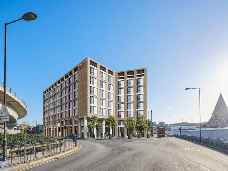 Courtyard by Marriott London City Airport in London, London-Stansted Außenaufnahme