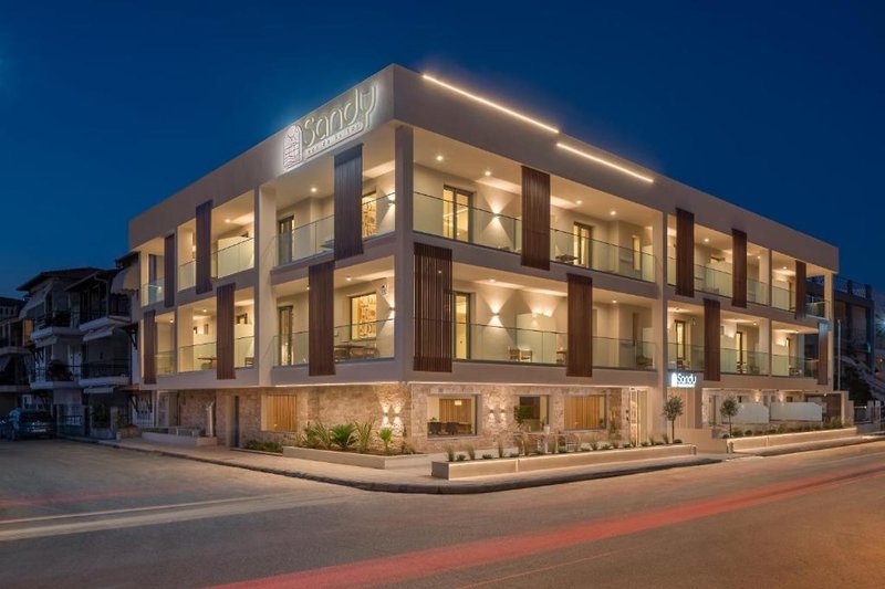 Sandy Seaside Suites in Flogita, Thessaloniki (Chalkidiki) Außenaufnahme