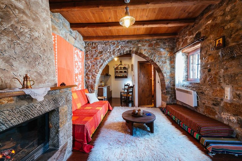 Vasilikata Guesthouse in Agios Konstantinos, Heraklion (Kreta) Lounge/Empfang