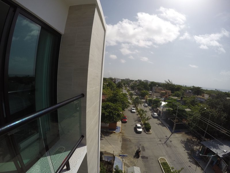 Hotel V10 Playa del Carmen in Playa del Carmen, Cancun Terasse