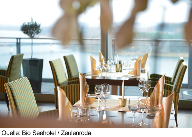 Seehotel in Zeulenroda, Lounge/Empfang
