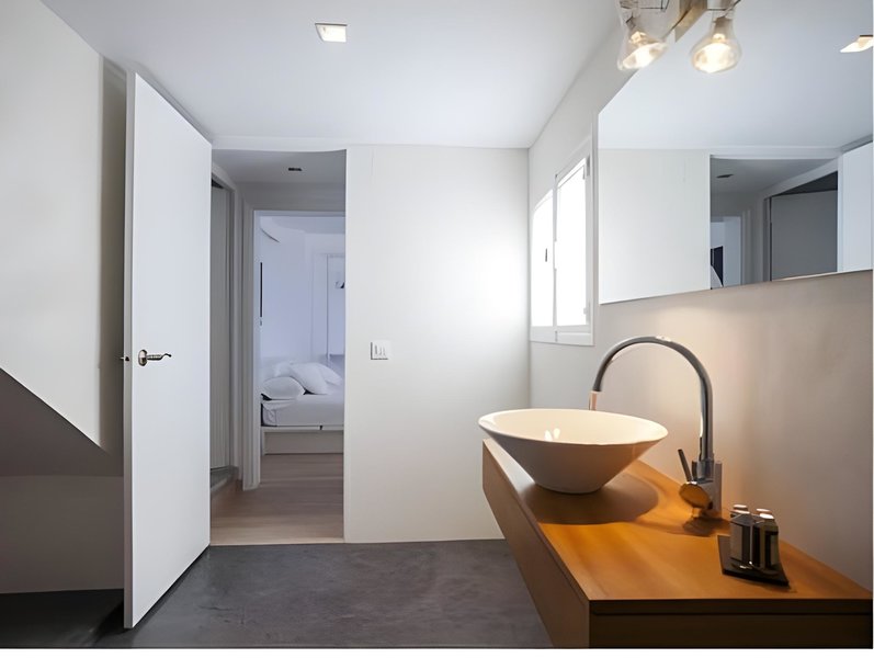 Cheap & Chic Hotel in Ciutadella, Menorca (Mahon) Badezimmer