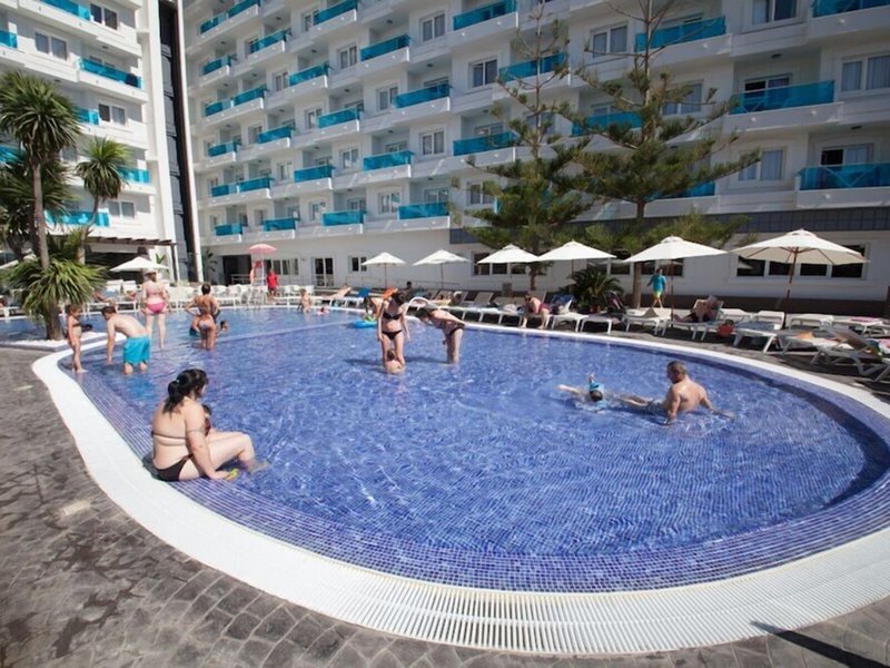 Aparthotel & Spa Acuazul in Peñiscola, Valencia Außenaufnahme
