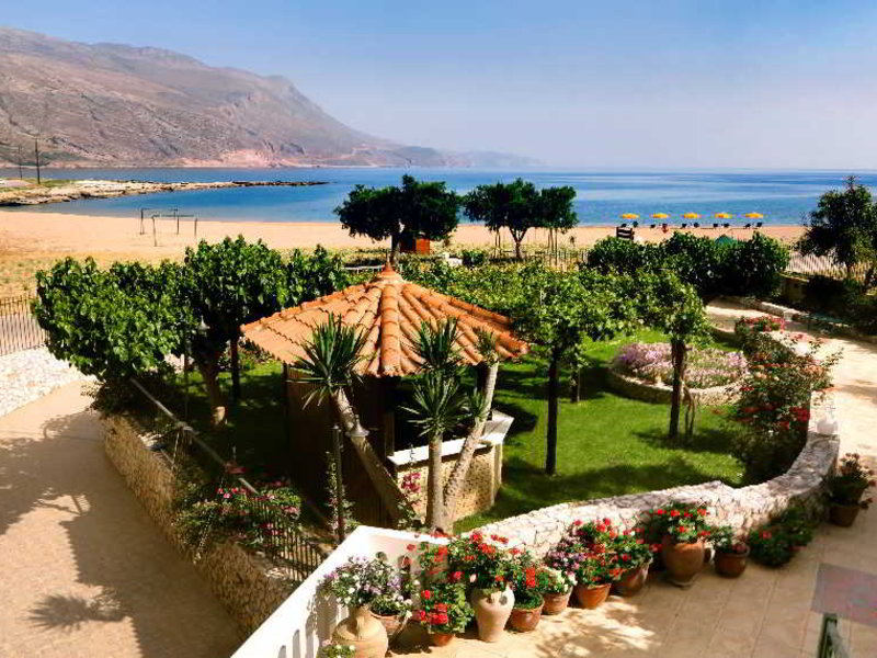 Gramvoussa Bay in Gramvousa, Chania (Kreta) Garten