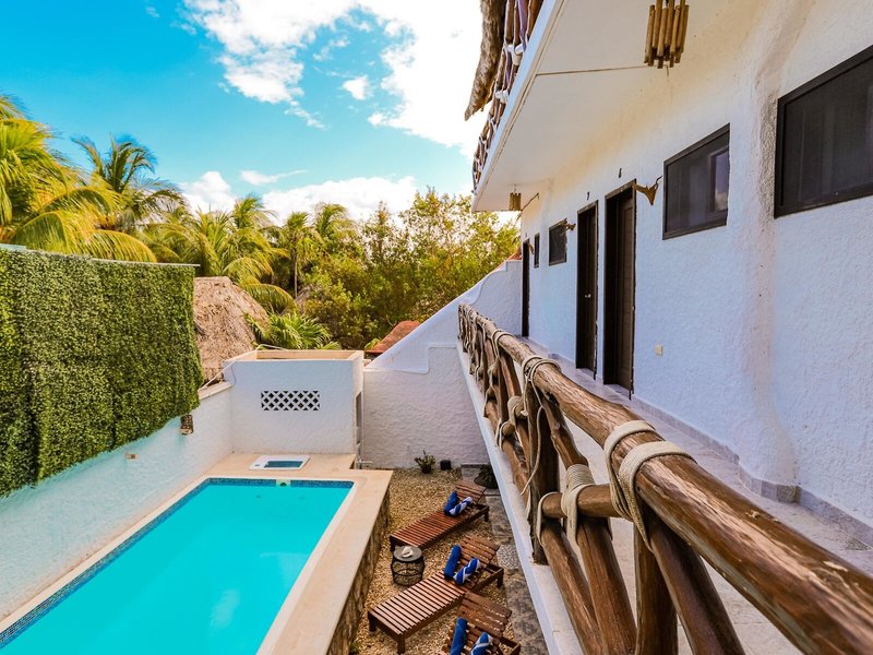 Hotel Casa Baleine in Isla Holbox, Cancun Außenaufnahme