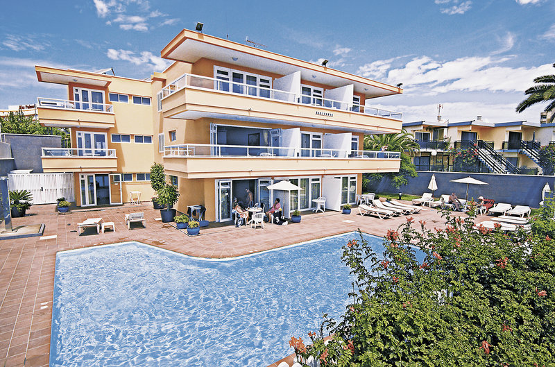 Apartamentos Horizonte in Playa del Inglés, Gran Canaria Außenaufnahme