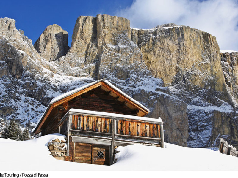 Hotel Touring in Pozza di Fassa, Mailand (Malpensa) Außenaufnahme