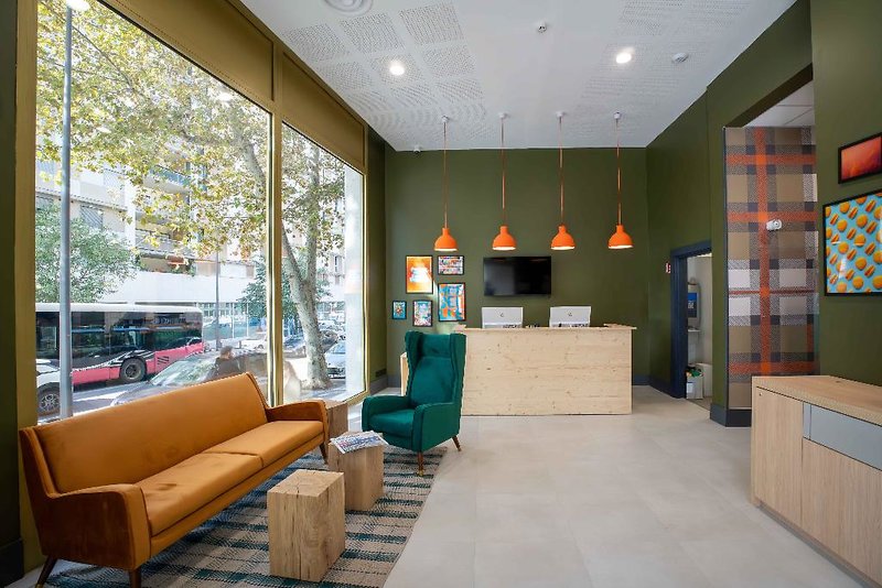 easyHotel Valencia Ciutat Vella in Valencia, Valencia Lounge/Empfang