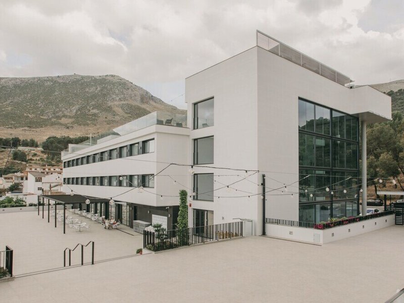 Hotel Abades El Mirador in Loja, Malaga Außenaufnahme