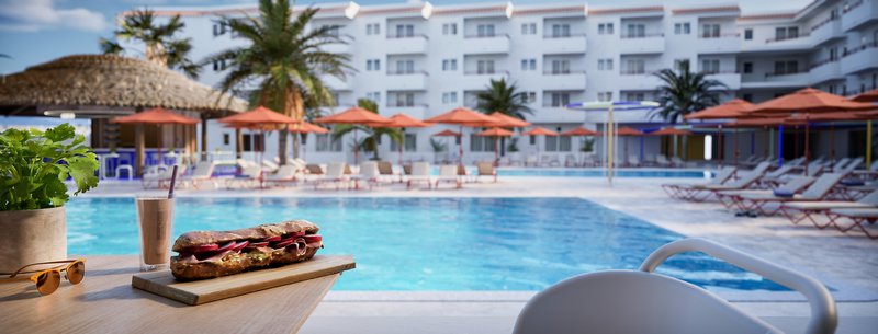 Coral Star Hotel in Sant Antoni de Portmany, Ibiza Pool