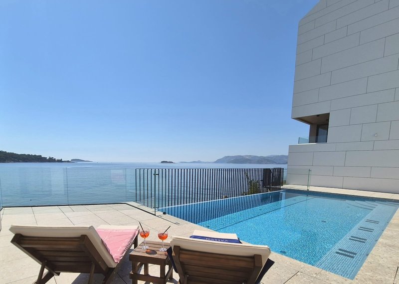 Hotel Vallum in Cavtat, Dubrovnik (Kroatien) Pool