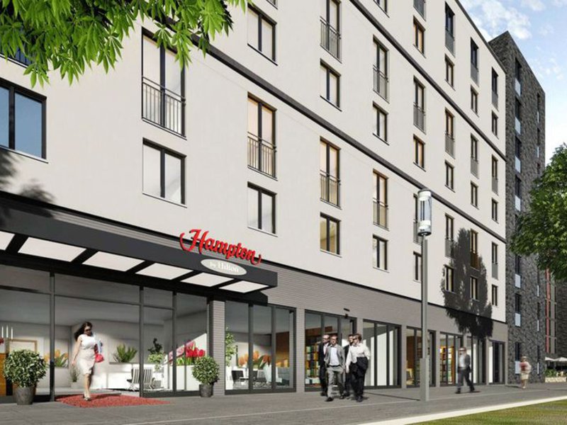 Hampton by Hilton Frankfurt City Centre Messe in Frankfurt am Main, Frankfurt (DE) Außenaufnahme