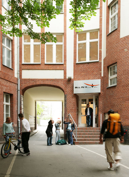 All In Hostel in Berlin, Berlin (DE) Außenaufnahme