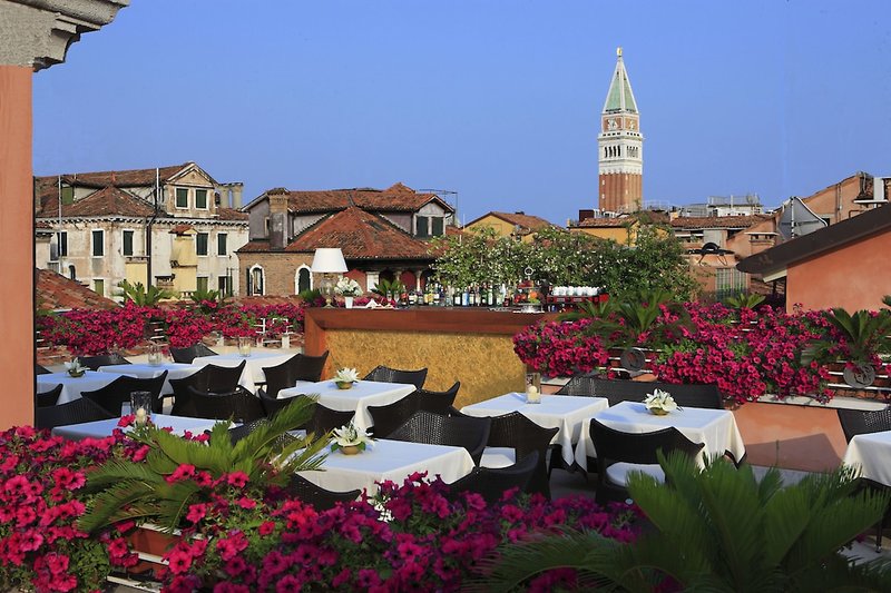 Hotel A La Commedia in Venedig, Venedig Terasse